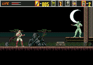 The Revenge of Shinobi screenshot 2 for Sega Mega Drive